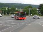 Ein MAN Lions City des DB Rhein Neckar Bus in Heidelberg Hbf am 03.05.11 
