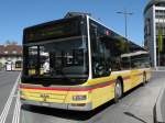 MAN Bus der STI mit der Betriebsnummer 115 am Bahnof Thun.