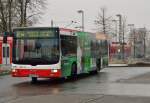 SWK Bus 5497 auf der Linie 054, hier am Anrather Bahnhof. 23.3.2013