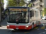 Stadtbus Frauenfeld - MAN Lion`s City TG  158098 unterwegs auf der Linie 2 in Frauenfeld am 08.05.2013