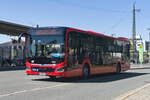 MAN New Lions City von Regionalverkehr Oberbayern (M-RV 7130) am Bhf.