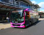 Koblenzer Verkehrsbetriebe MAN Lions City am 14.10.23 in Koblenz Hautpbahnhof