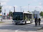 MAN Lion's City EfficientHybrid von Regionalbus Rostock in Rostock am 03.08.2024