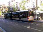 Mercedes-Benz CapaCity, Wagen 435, Haltestelle Gran Via, Granada (Spanien), 23.07.2014.
Linea LAC.

