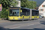 Mercedes-Benz Capacity von Postbus (BD-15269) als Linie 161 an der Hst. Dornbirn Bäumlegasse. Aufgenommen 17.7.2025.