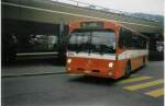 Aus dem Archiv: VBH Herisau Nr. 3/AR 20'557 Mercedes O 305 am 8. Oktober 1996 Herisau, Bahnhof