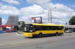 Serbien / Stadtbus Belgrad / City Bus Beograd: Mercedes-Benz Conecto - Wagen 192 der GSP Belgrad, aufgenommen im Juni 2018 am Hauptbahnhof in Belgrad.