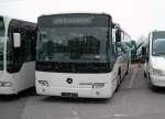 Mercedes O345 Conecto Neuwagen, aufgenommen am 24.01.2004 auf dem Gelände der Evobus NL Dortmund.