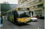 Aus dem Archiv: Funi-Car, Nr. 1/BE 117'301 Mercedes O 405 am 9. Oktober 1997 Biel, Bahnhof