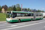 Bus Rodewisch / Bus Vogtland: Mercedes-Benz O 405 G - Gelenkbus (V-KV 440) der Göltzschtal-Verkehr GmbH Rodewisch (GVG), aufgenommen im April 2019 am Busbahnhof von Rodewisch.