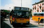 Aus dem Archiv: PTT Regie P 25'258 Mercedes O 405 am 13. Juli 1998 Bellinzona, Bahnhof