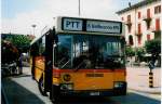 Aus dem Archiv: PTT Regie P 25'259 Mercedes O 405 am 13. Juli 1998 Bellinzona, Bahnhof