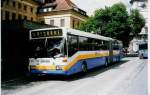 Aus dem Archiv: TC La Chaux-de-Fonds Nr. 182/NE 91'282 Mercedes O 405G am 6. Juli 1999 La Chaux-de-Fonds, Bahnhof