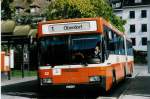 Aus dem Archiv: BSU Solothurn Nr. 52/SO 61'475 Mercedes/Hess O 405G am 5. Oktober 1998 Solothurn, Amthausplatz