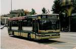 Aus dem Archiv: FART Locarno - Nr. 40/TI 173'540 - Mercedes O 405 am 13. Juli 1998 beim Bahnhof Locarno