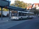 MB O 405 GN2 - FG RM 552 - Wagen 1528 - in Freiberg, Busbahnhof - am 2-Oktober-2015
