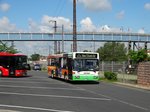 Stadtwerke Aschaffenburg Mercedes Benz O405N Wagen 142 am 01.08.16 am Hauptbahnhof