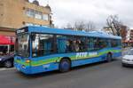 Rumänien / Bus Arad: Mercedes-Benz O 405 N (ehemals Arriva Italia S.R.L., Italien) von PITO TRANS S.R.L. ARAD, aufgenommen im März 2017 im Stadtgebiet von Arad.