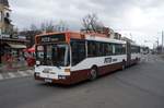Rumänien / Bus Arad: Mercedes-Benz O 405 GN (ehemals SWT Stadtwerke Trier Verkehrs-GmbH) von PITO TRANS S.R.L. ARAD, aufgenommen im März 2017 im Stadtgebiet von Arad.