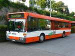 regio bus - Mercedes O 405 N  Bus Nr.11 SG 88221 abgestellt in Herisau am 03.09.2008