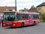 VB Biel - Mercedes O 405N Bus Nr.115 BE 510115 als Km Millionär unterwegs auf der Linie 8 in Nidau am 24.10.2008