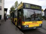 O405N Stadtbus 52 am BHF in Liestal