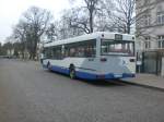 Mercedes-Benz O 405 N (Niederflur-Stadtversion) auf der Linie 654 nach Finkenkrug-West am Bahnhof Falkensee.