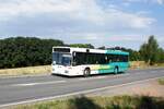 Bus Sachsen: Mercedes-Benz O 405 N (FG-UB 350) vom Reisedienst Brückner, aufgenommen im August 2022 in Lichtenau, einer Gemeinde im Landkreis Mittelsachsen.