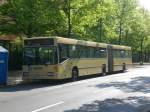 Mercedes-Benz O 405 N (Niederflur-Stadtversion) als SEV für die Straßenbahnlinie 50 zwischen der Haltestelle Wedding Virchow-Klinikum und der Haltestelle Pankow Kirche.