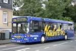 KVA (SI BW 1016) mit Werbung für den Nachtbus Siegen.