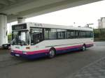 Ein First Mercedes Benz O405N am 03.04.11 in Ludwigshafen Hbf 