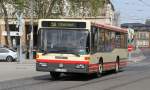 VBK Bus KA-VK 319 als 50 nach Obereut am Karlsruher Hbf 26.4.12