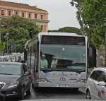 Linie 46 nach STZ Montini (Rom) am 16.05.2013 als Mercedes Citaro der atac mit der Betreibsnummer 7589.