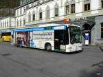 Ortsbus Brig / Postauto - Mercedes Citaro  VS  241961 bei den Bushaltestellen vor dem Bahnhof in Brig am 25.10.2013