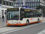 BSU - Mercedes Citaro  Nr.67  SO  142067 unterwegs auf der Linie 2 vor dem Bahnhof in Solothurn am 25.01.2014