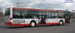 Mercedes-Benz O530 I Citaro, Wagennummer 117, der Uckermärkischen Verkehrsgesellschaft mbH, 2011 beim ZOB Schwedt/Oder.