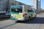 P-AV 913 auf der Linie 690 am Johannes-Kepler-Platz in Potsdam. Aufgenommen am 08.03.2014.