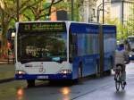 Mercedes Citaro Gelenkbus der Firma Teater fährt am 08.04.2014 als Linie 21 für die ASEAG am Aachener Elisenbrunnen.