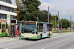 Der Citaro I mit der Betriebsnummer 534 bei den VBBr, steht am Brandenburger Hauptbahnhof. 26.08.2014