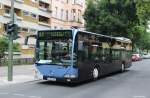 Der  Todesbus  von Busbetrieb Nieder am 22.07.2014 in Berlin S Bellevue.
