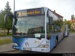 Juni 2011, der zuletzt beschaffte Citaro G I der VBBr an der Fontanestraße.