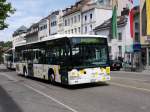Schaffhausen Bus - Mercedes Citaro  Nr.14  SH  54314 unterwegs in der Stadt Schaffhausen am 12.07.2015