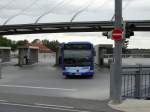 SWEG/Stadtbus Mercedes Benz Citaro C1 Facelift am 05.09.15 in Wiesloch Bhf