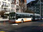 BSU - Mercedes Citaro Nr.40  SO 143440 unterwegs auf der Linie 5 beim Bahnhof Solothurn am 23.01.2016