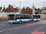 VBL - Mercedes Citaro Nr.150  LU 15502 unterwegs auf der Linie 19 in Luzern am 28.03.2016