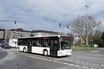 Stadtbus Wiesbaden: Mercedes-Benz Citaro der ESWE Wiesbaden, aufgenommen im April 2016 am Hauptbahnhof in Wiesbaden.