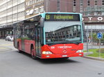 VB Biel - Mercedes Citaro Nr.126  BE 560126 unterwegs auf der Linie 8 in der Stadt Biel am 19.06.2016