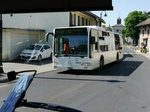 tpn - Schnappschuss des Mercedes Citaro VD 558015 als Bahnersatz für die NStCM unterwegs in Trélex am 10.07.2016