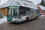 Am 17.01.2016 steht P-AV 910 in Potsdam, Institut für Agrartechnik und wartet auf die Fahrt zum Klinikum EVB.