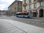 TPL-Mercedes Citaro Nr.315 unterwegs auf der Linie 2 bei der Haltestelle Lugano, Palazzo Congressi am 26.7.16
